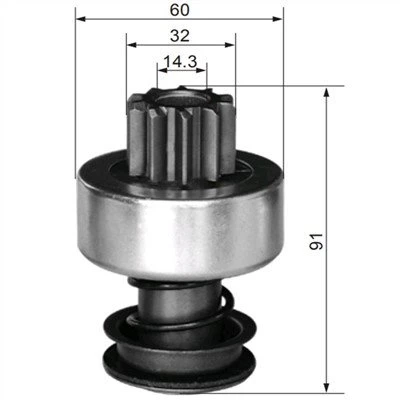 Starter Bendix Drive
